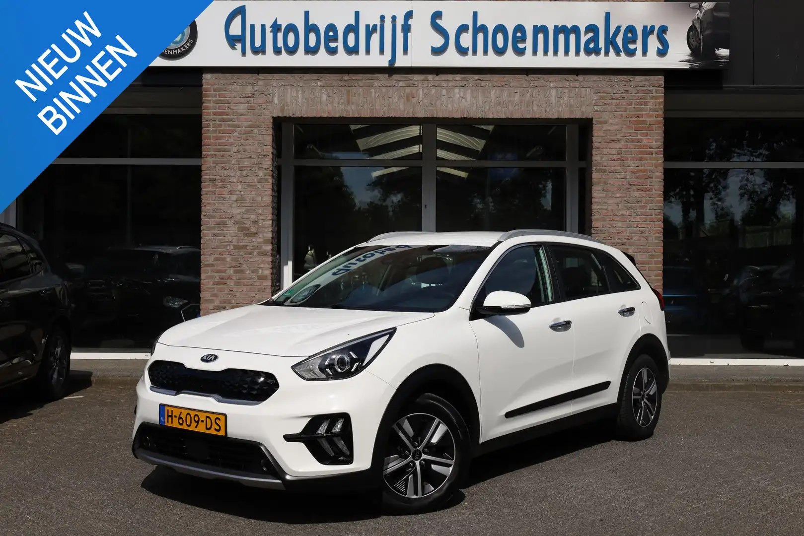 Kia Niro 1.6 GDi Hybrid DynamicLine CAMERA DAB CARPLAY CRUI Wit - 1