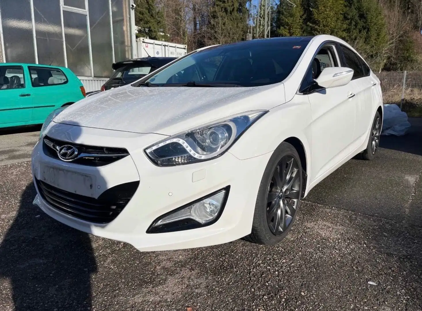 Hyundai i40 1.7 CRDi Style Automatik Getriebe | Panorama Weiß - 1