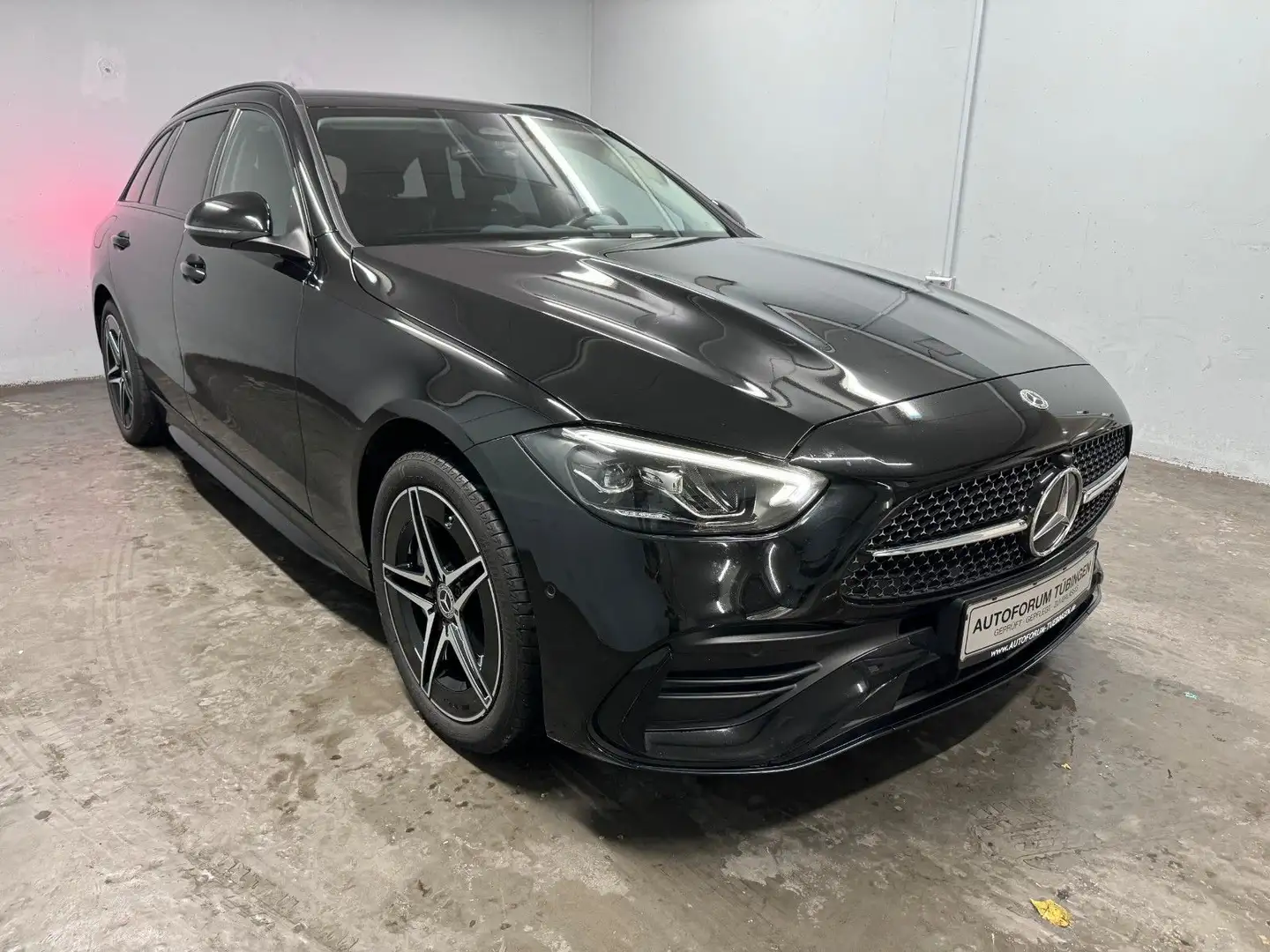 Mercedes-Benz C 300 e T Autom. *AMG-LINE*AHK*NIGHT PAKET*NAVI* Schwarz - 2