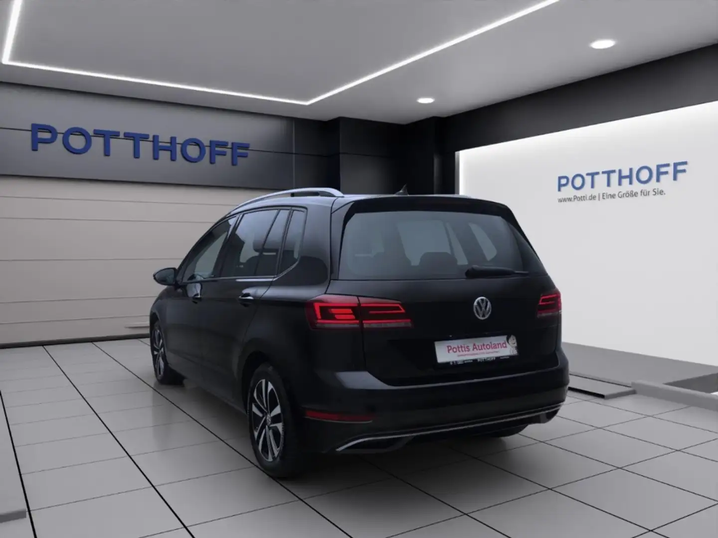 Volkswagen Golf Sportsvan 1.5 TSI IQ.DRIVE NAVI APP ACC KLIMA Schwarz - 2