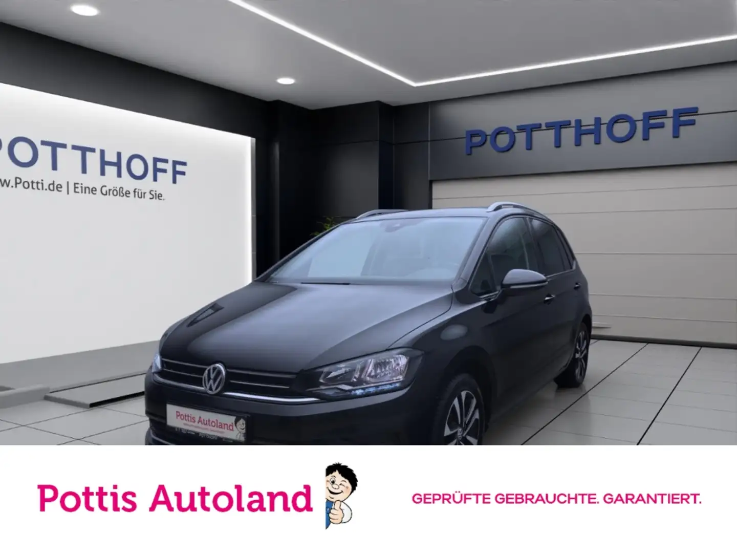 Volkswagen Golf Sportsvan 1.5 TSI IQ.DRIVE NAVI APP ACC KLIMA Schwarz - 1