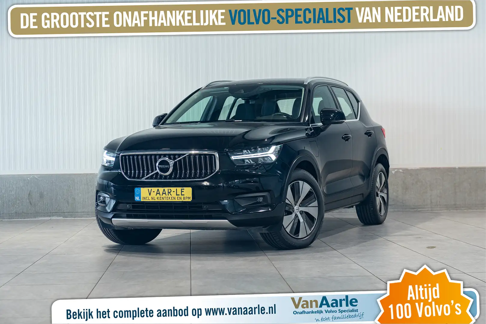 Volvo XC40 T4 Plug-in Hybrid Inscription CruiseControl Keyles Schwarz - 1