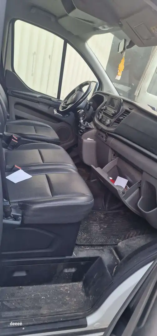 Ford Transit Custom 2019/ 9 places / airco / motor no start Wit - 2