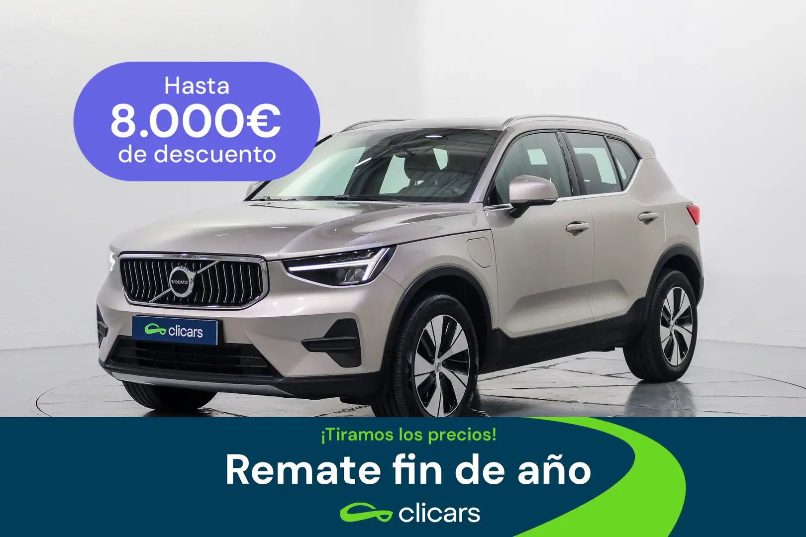 Volvo XC40 T4 Recharge Core Aut. Plateado - 1