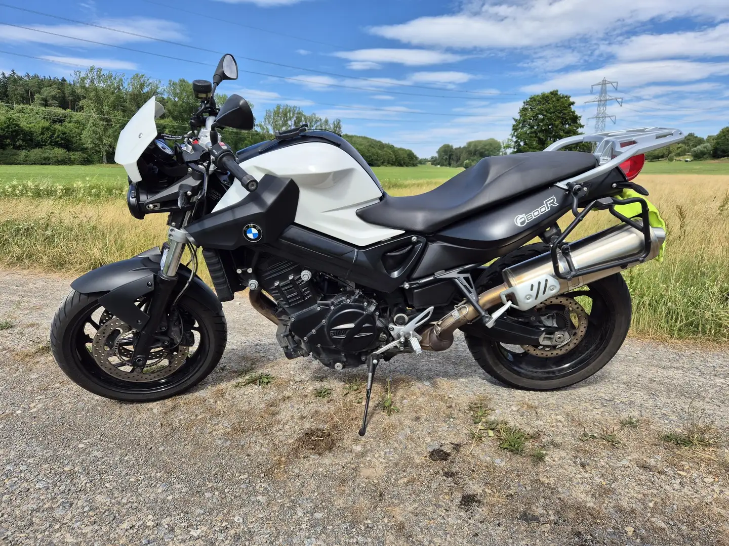 BMW F 800 R Vollausstattung Bílá - 1