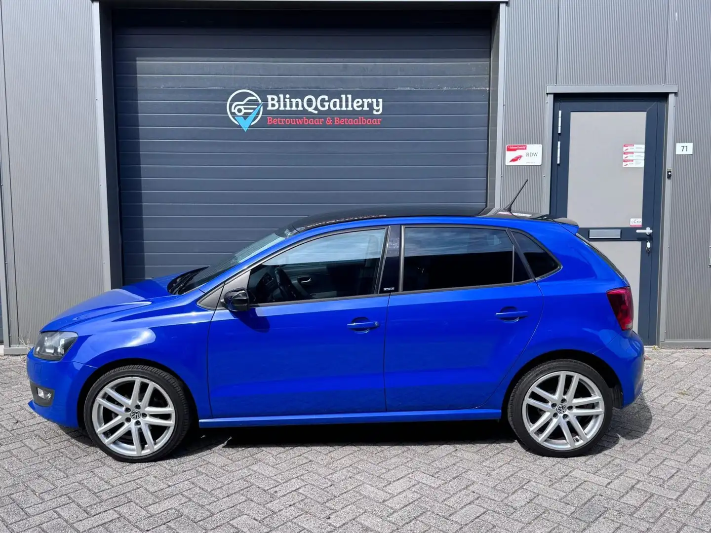 Volkswagen Polo 1.2 TSI Highline. Blauw - 2