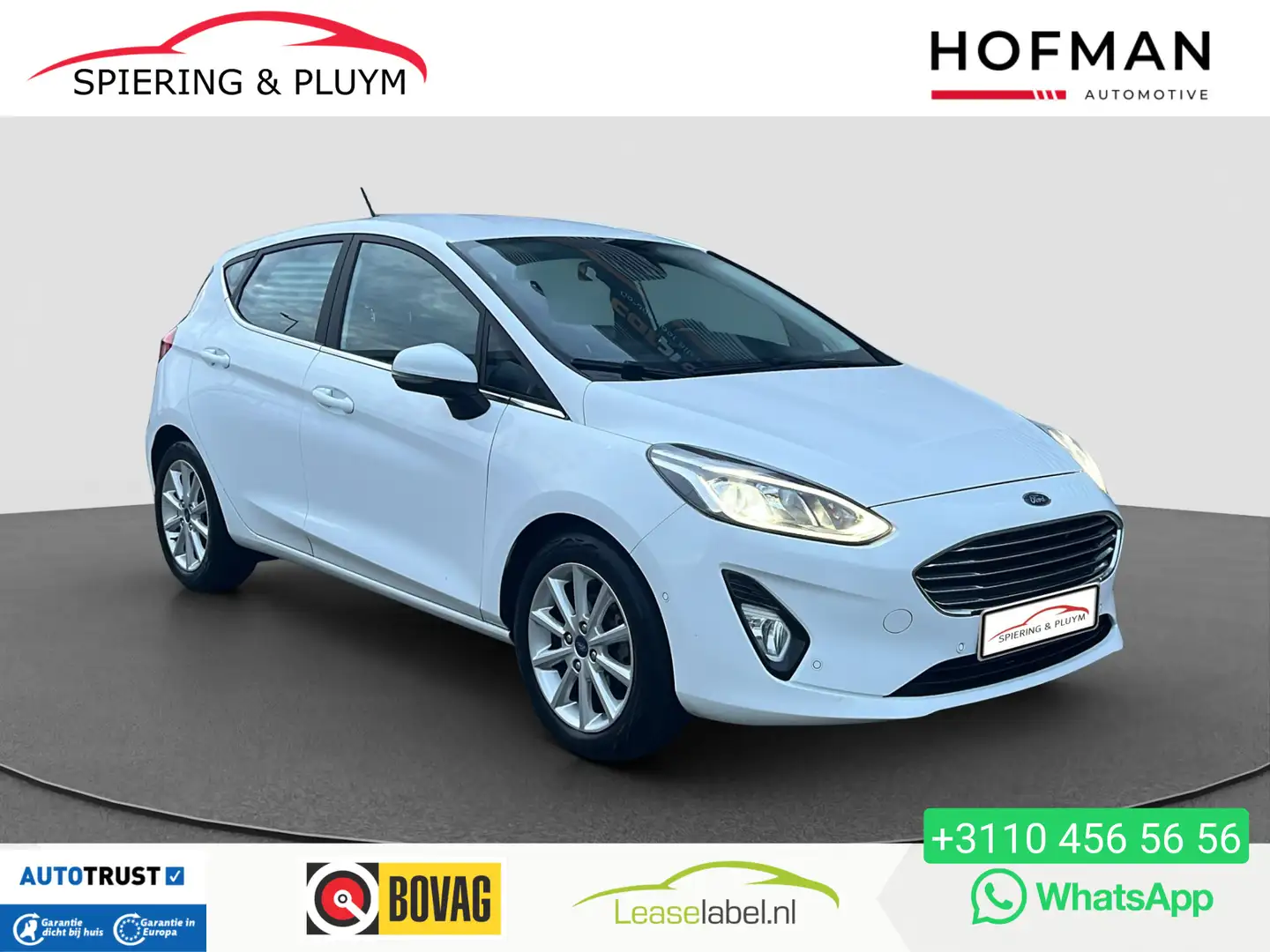 Ford Fiesta 1.0 EcoBoost Titanium | Carplay | Parkdist | NL Au Blanc - 1