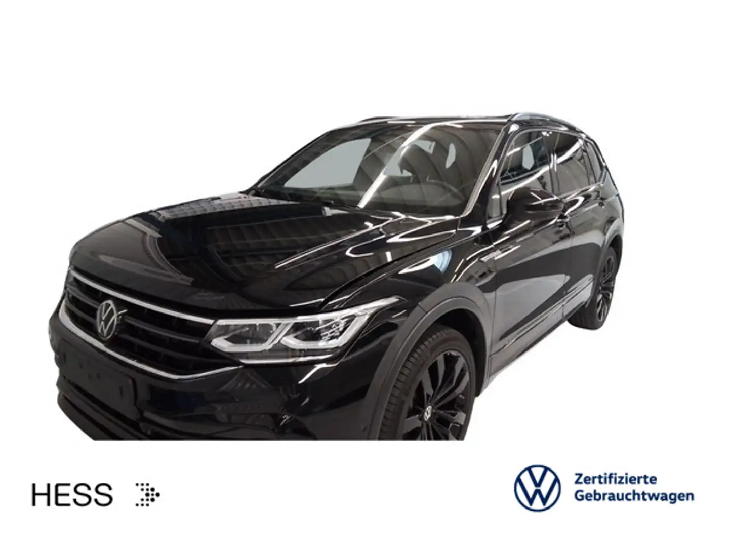 Volkswagen Tiguan Allspace 2.0 TDI 4M DSG R-LINE-BLACK-SYTL Schwarz - 1