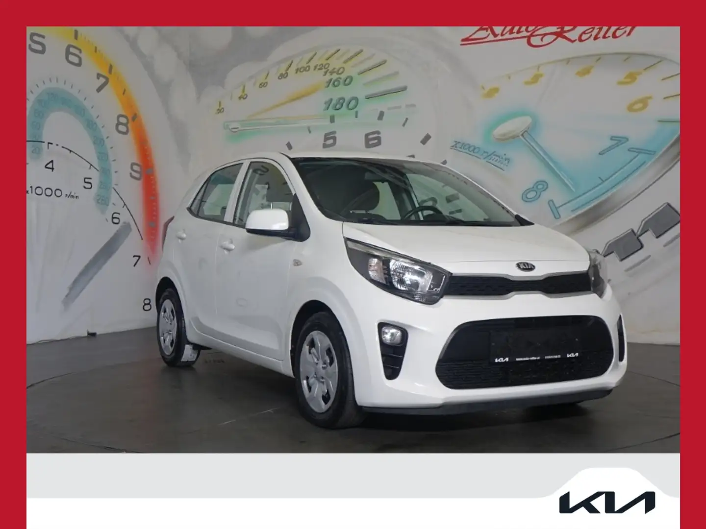 Kia Picanto 1,0 MPI *KLIMA, SITZHEIZUNG, LENKRADHEIZUNG* Blanc - 1