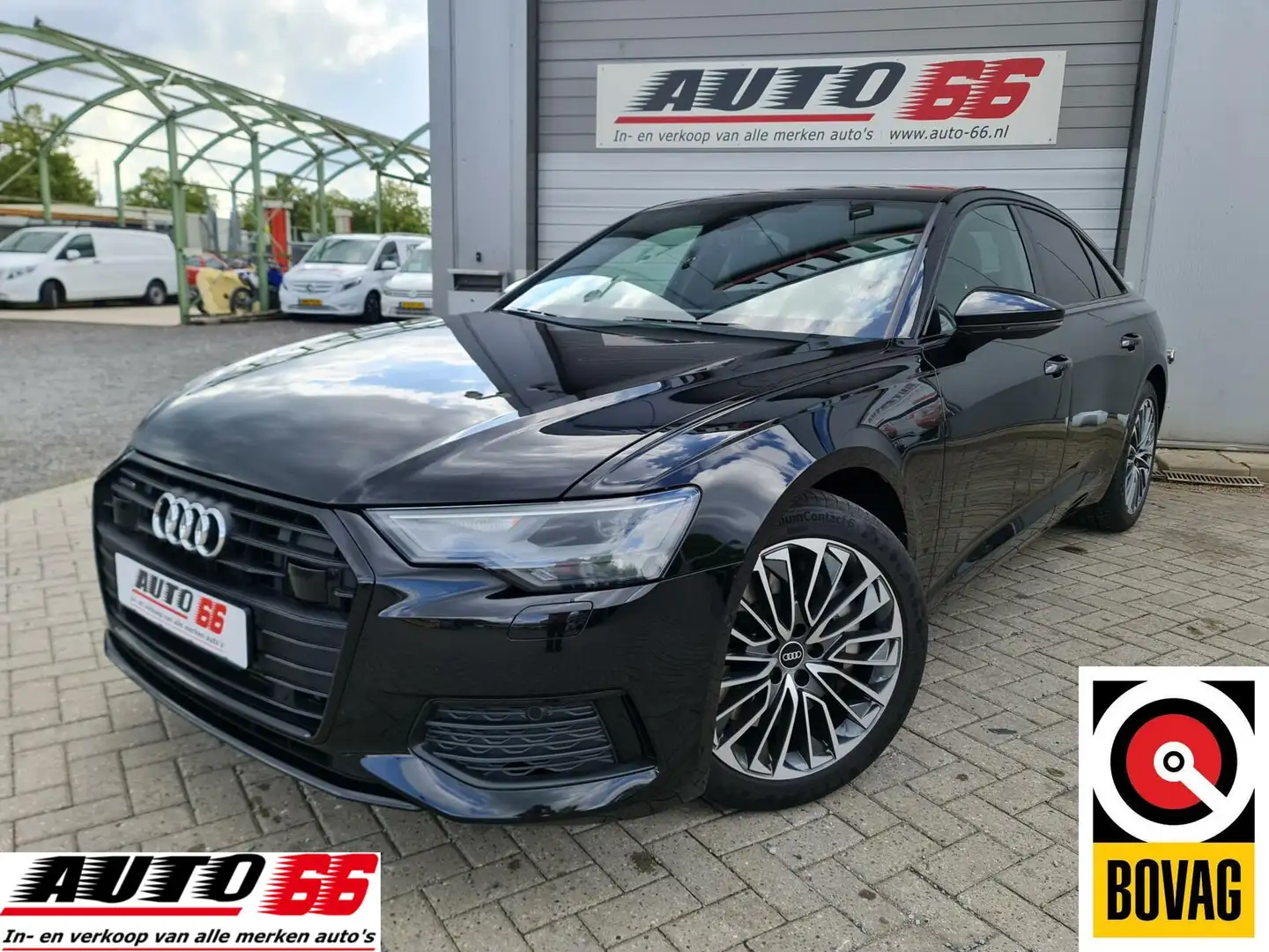 Audi A6 Limousine 55 TFSI ( 3.0 V6 ) e Quattro Pro Line S Schwarz - 1