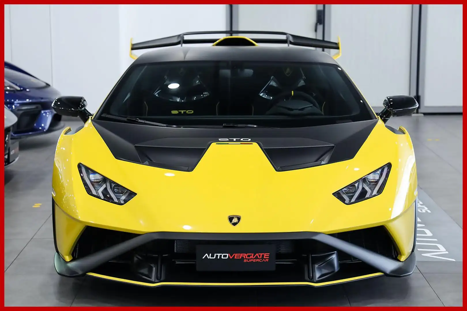 Lamborghini Huracán Huracán 5.2 V10 STO Coupé|ROLL BAR|FULL CARBO SP Giallo - 2