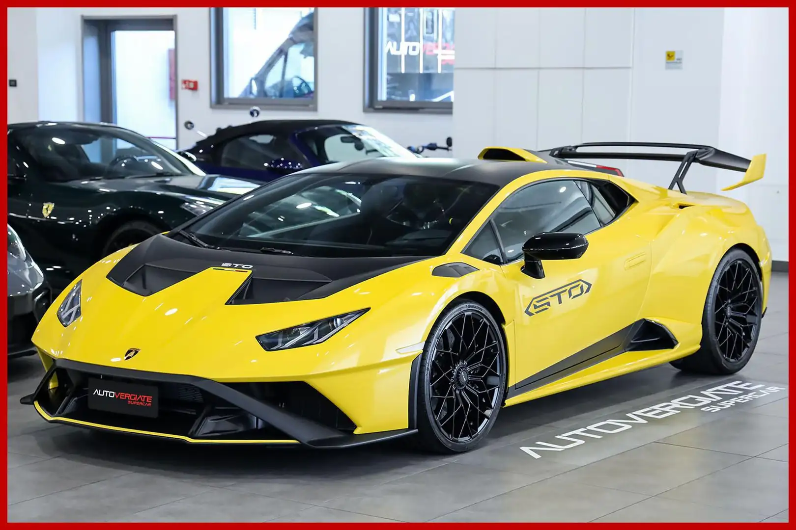 Lamborghini Huracán Huracán 5.2 V10 STO Coupé|ROLL BAR|FULL CARBO SP Giallo - 1