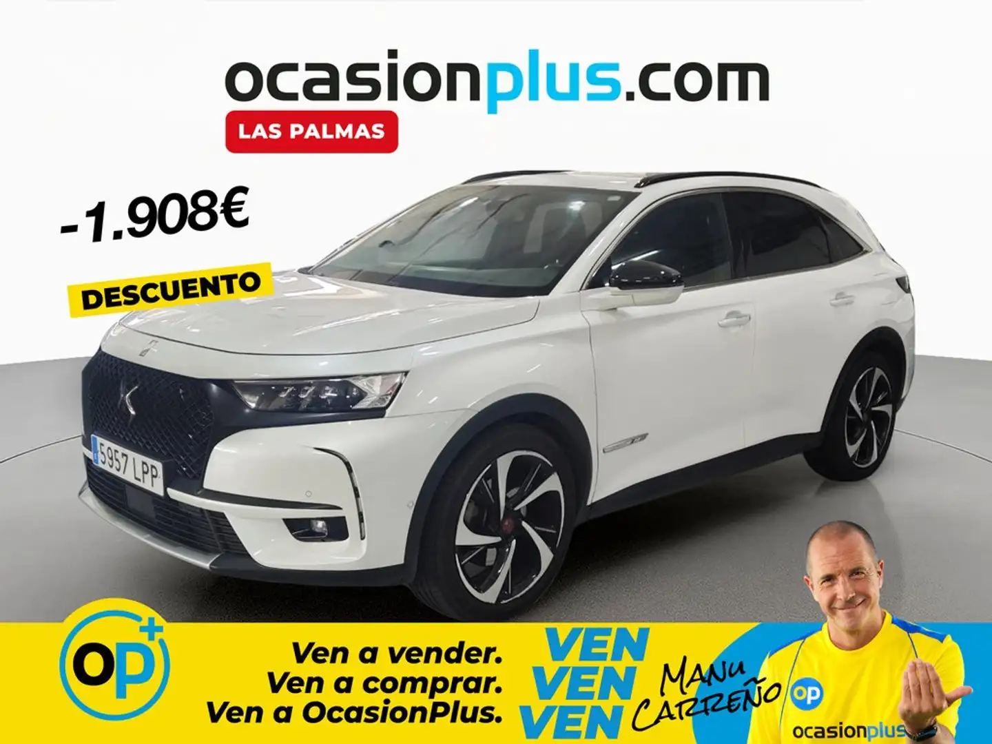 DS Automobiles DS 7 Crossback E-Tense Performance Line + Aut. 4x4 Blanco - 1