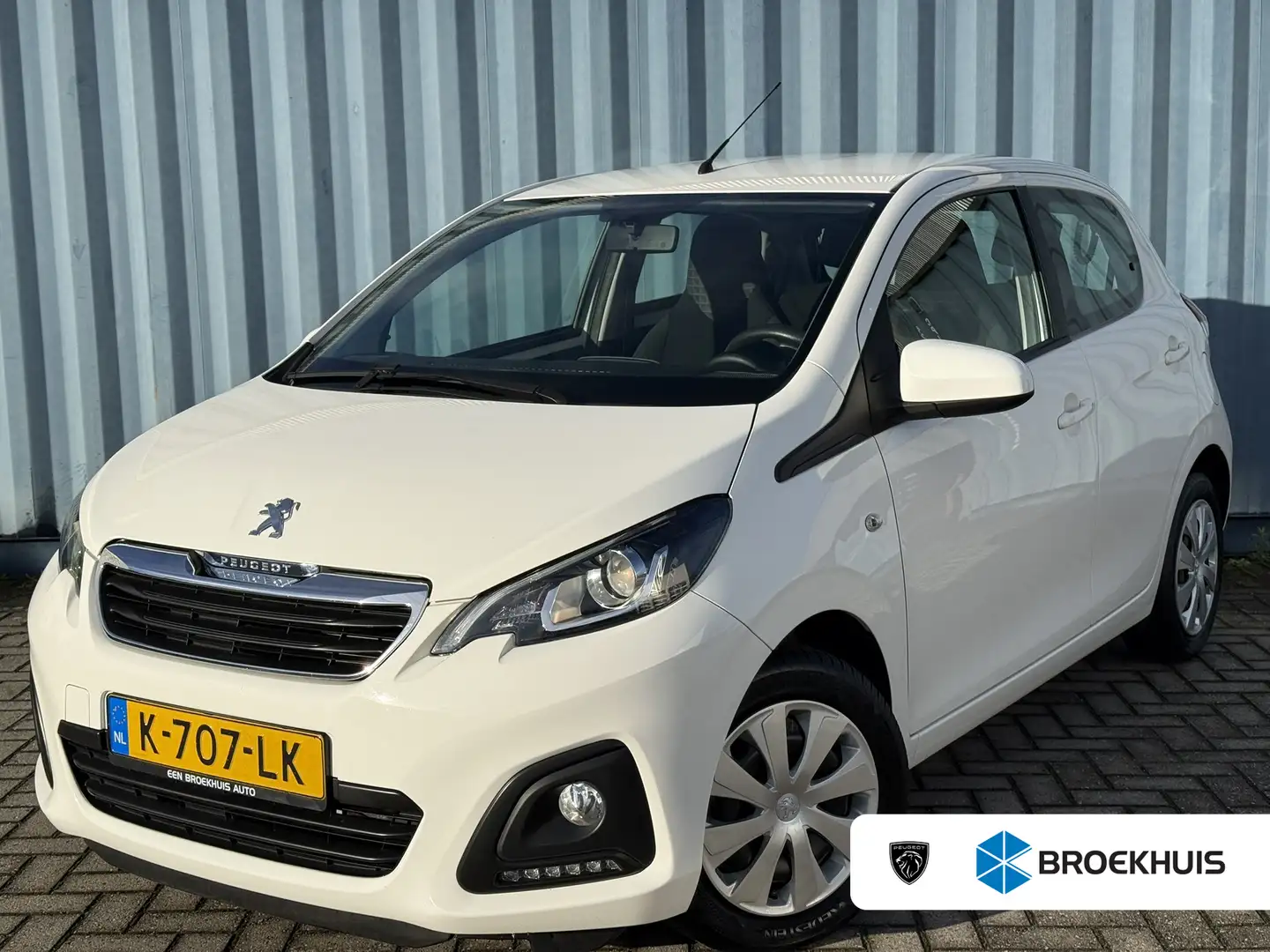 Peugeot 108 1.0 e-VTi Active | Airco | Bluetooth telefoonvoorb Wit - 1