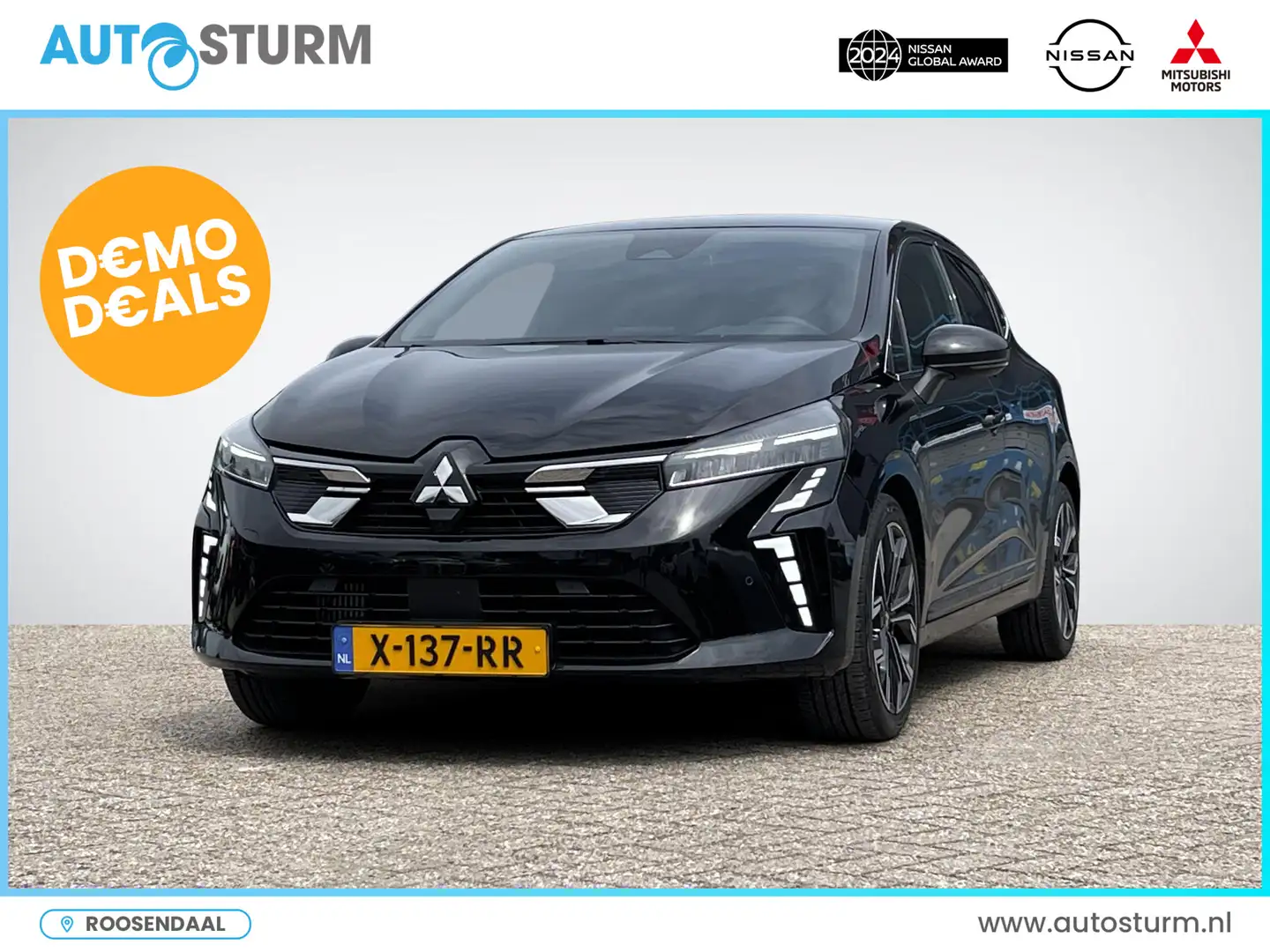Mitsubishi Colt 1.0T MT First Edition Zwart - 1