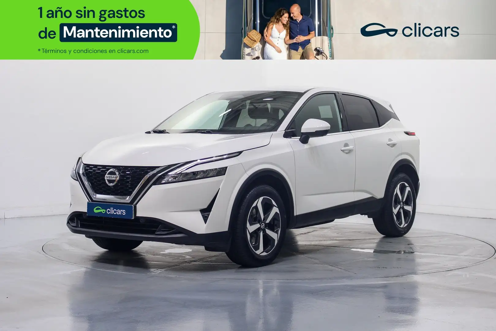 Nissan Qashqai 1.3 DIG-T mHEV 12V N-Connecta 4x2 103kW Blanco - 1