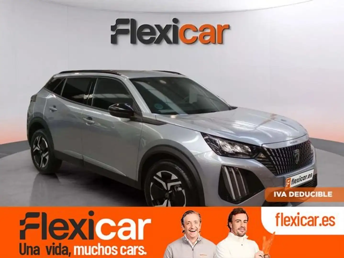 Peugeot 2008 Allure Gasolina 100 S&S 6 Vel. MAN Gris - 1