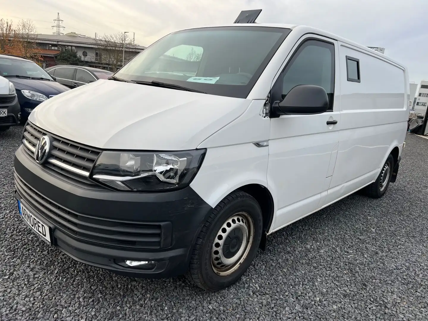 Volkswagen T6 Lang*140PS*ARMORED*CASH-IN-TRANSIT*EURO5*GWT* Weiß - 1