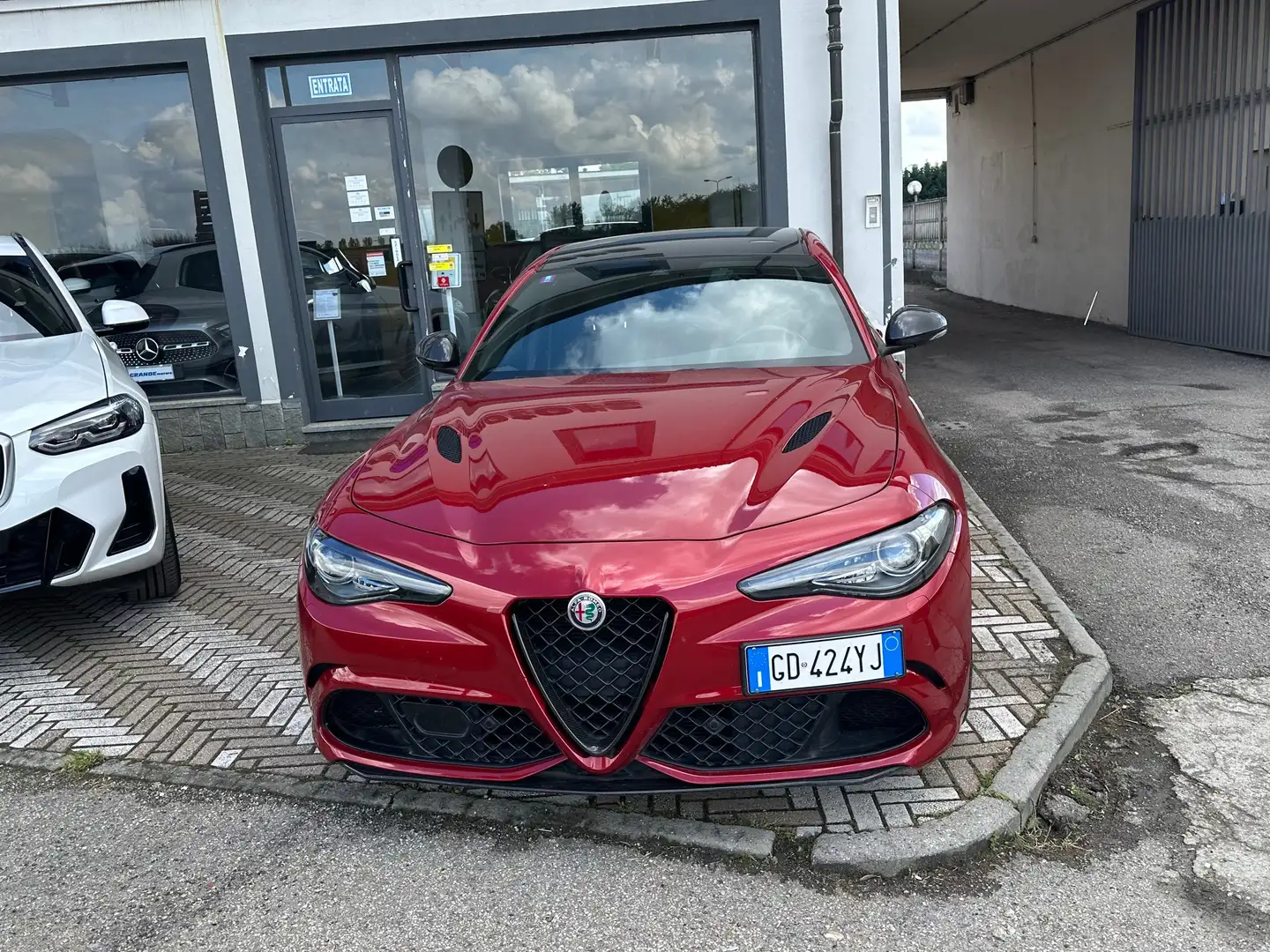 Alfa Romeo Giulia Giulia 2.9 V6 Quadrifoglio 510cv Tetto in Carbonio Rosso - 2
