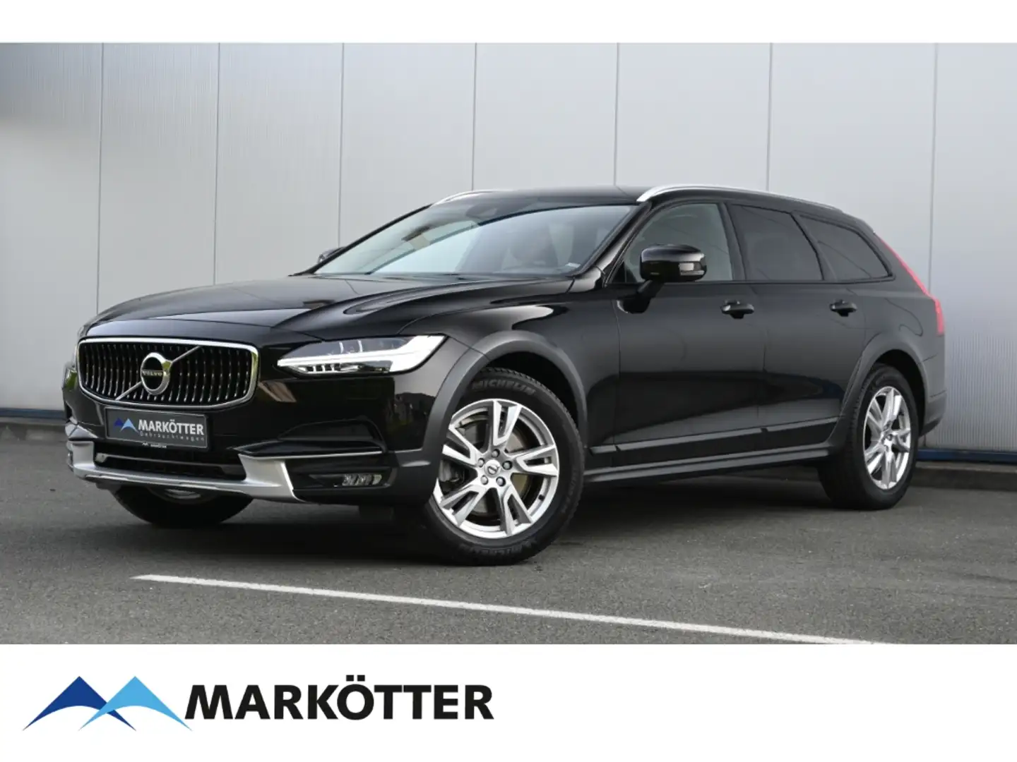 Volvo V90 Cross Country T6 AWD ACC/LED/Navi/StandH/AHK Schwarz - 1