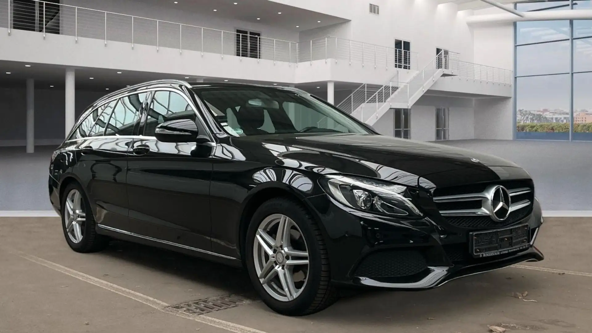 Mercedes-Benz C 180 T CGI AVANTGARDE LED NAVI AHK 2.HAND Schwarz - 2