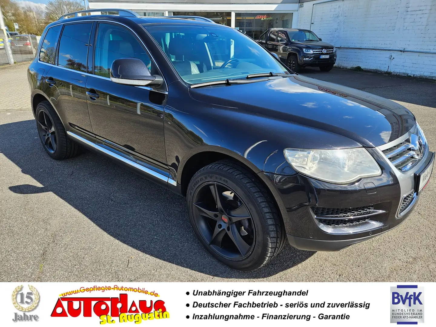 Volkswagen Touareg V6 TDI Aut. - Leder - SD -Navi - Xenon - PDC - AHK Noir - 1