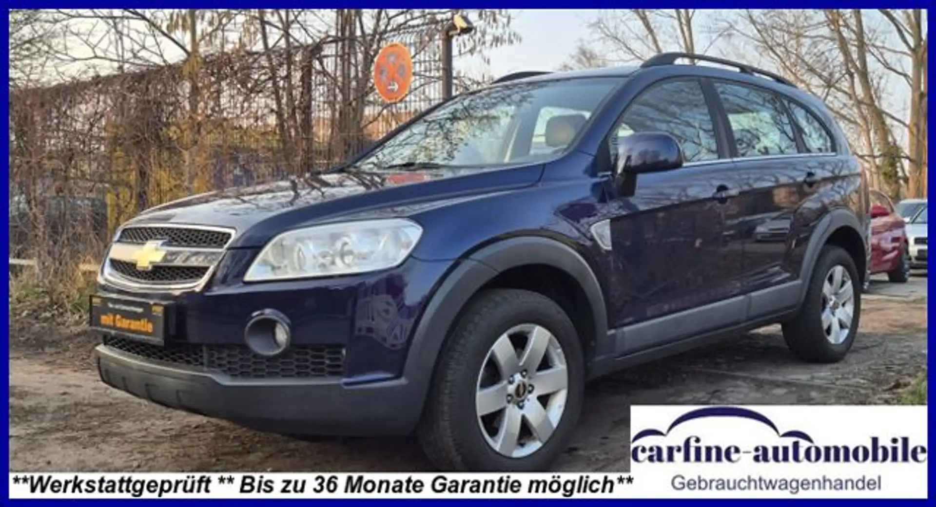 Chevrolet Captiva 2.4 LS 1.Hd. 7-Sitzer 17" LM  AHK HU:NEU Blau - 2