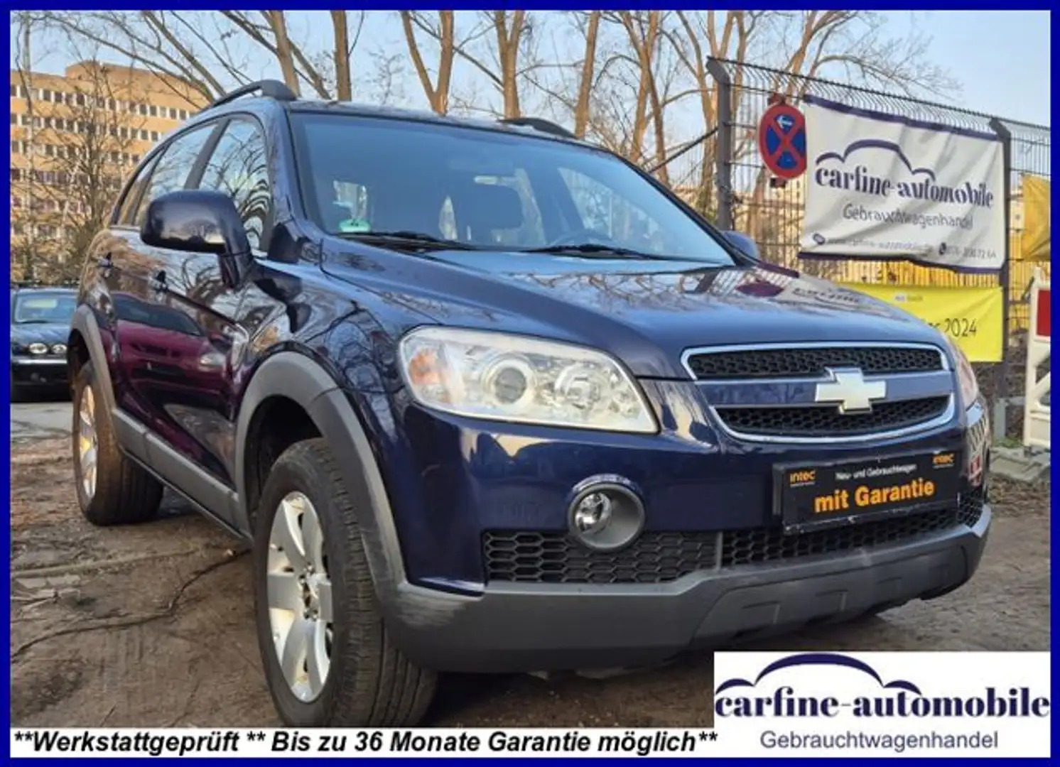 Chevrolet Captiva 2.4 LS 1.Hd. 7-Sitzer 17" LM  AHK HU:NEU Blau - 1