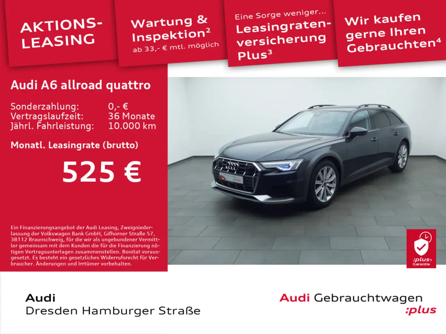 Audi A6 allroad A6 allroad 40 TDI quattro Matrix Panorama AHZV Grau - 1