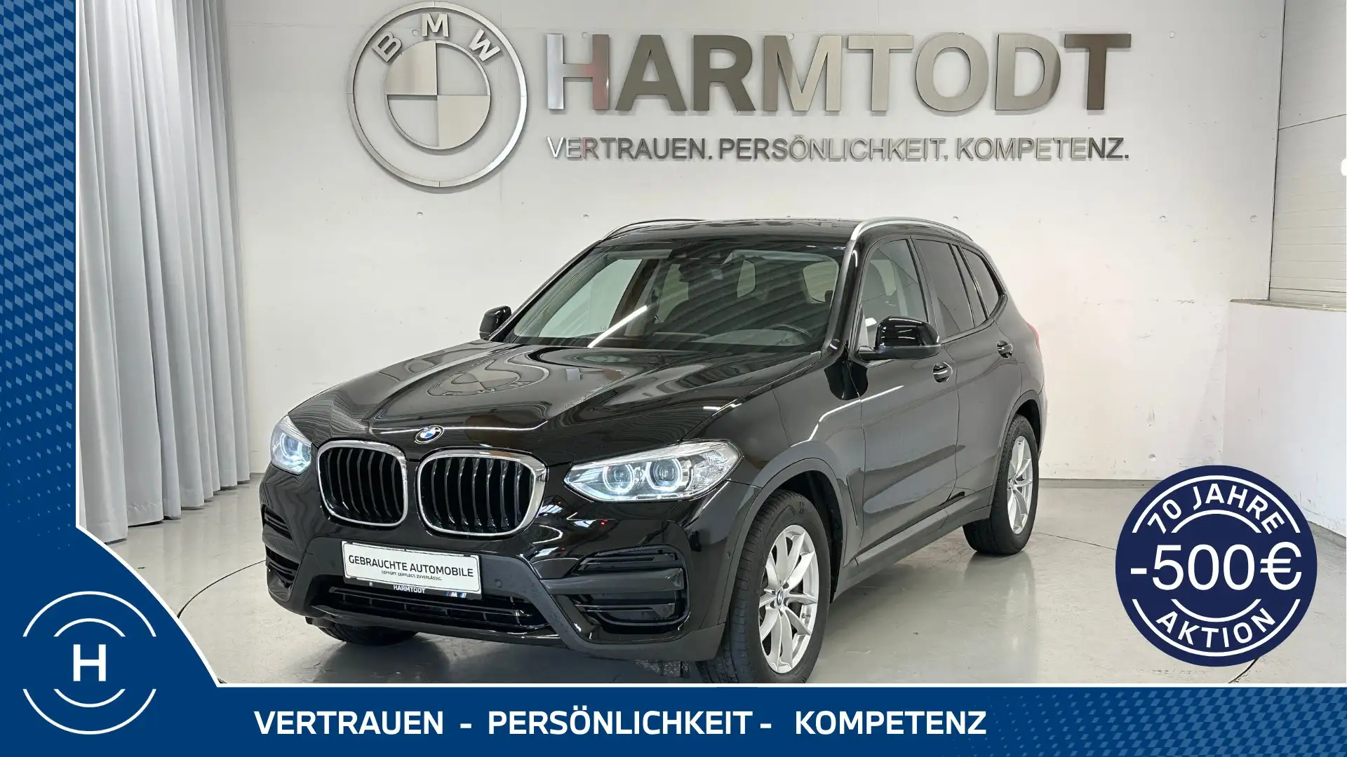 BMW X3 xDrive20d *Modell Advantage* Schwarz - 1