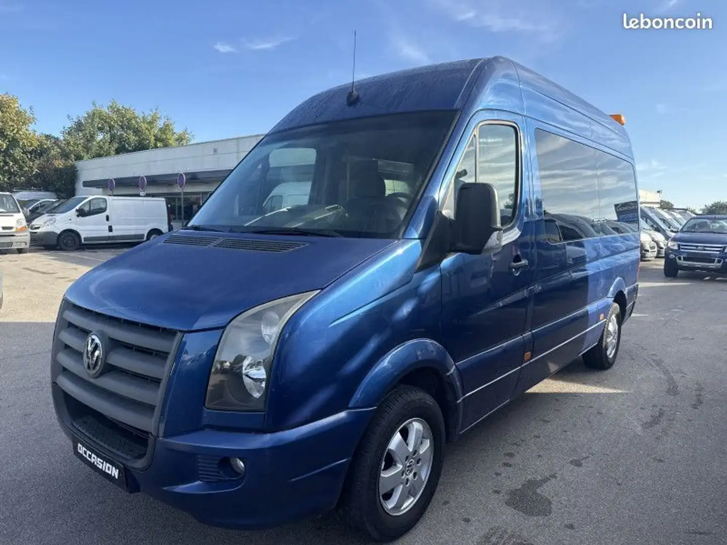 Volkswagen Crafter FG 35 2.5 TDI 136CH 3665 CLIM HAUT Bleu - 1