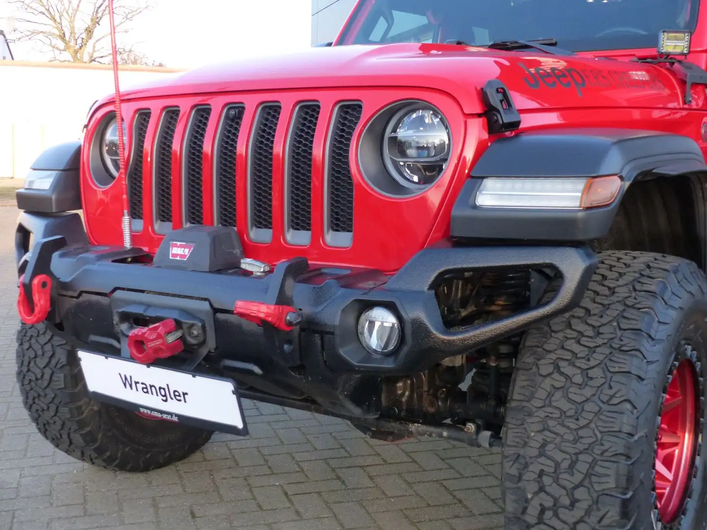 Jeep Wrangler Unlimited Rubicon Div. Umbauten Rot - 2