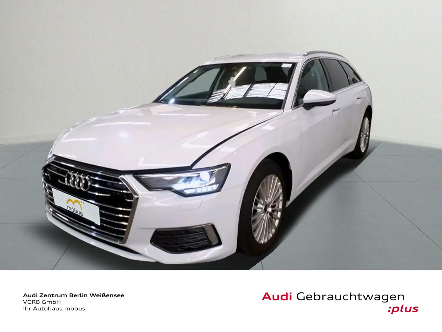 Audi A6 40 TDI S-TRO*QUA*LED*GJR*RFK*AHK*NAVI** Blanco - 2