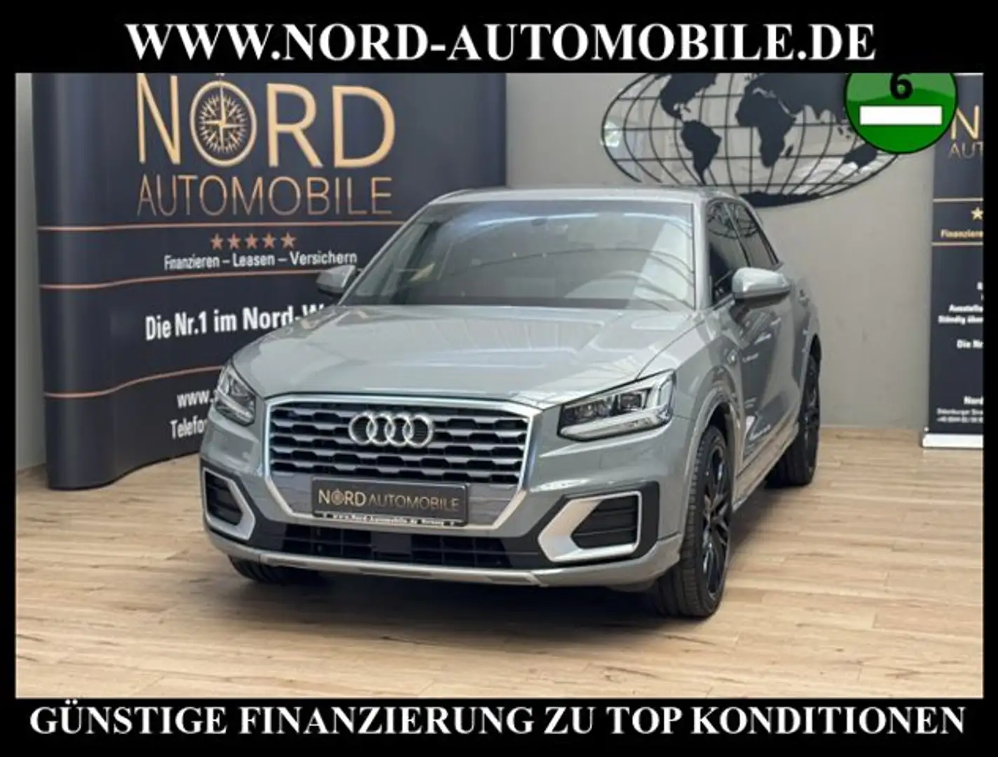 Audi Q2 35 TFSI S-LINE *AHK*19 ZOLL*LED*MEGA-OPTIK Grau - 1