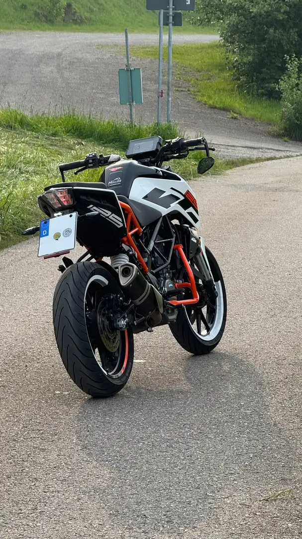 KTM 125 Duke Ktm duke 125 white weiß BESCHREIBUNG LESEN Weiß - 2