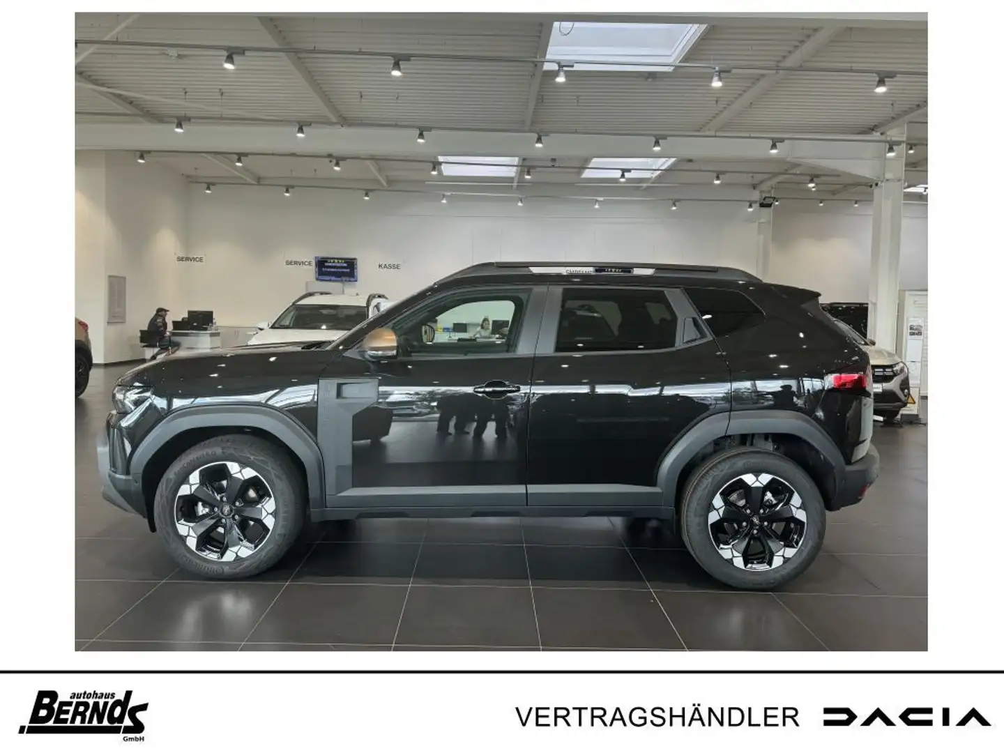 Dacia Duster Hybrid 140 Extreme City + Technik + Sitzheizung vo Schwarz - 2