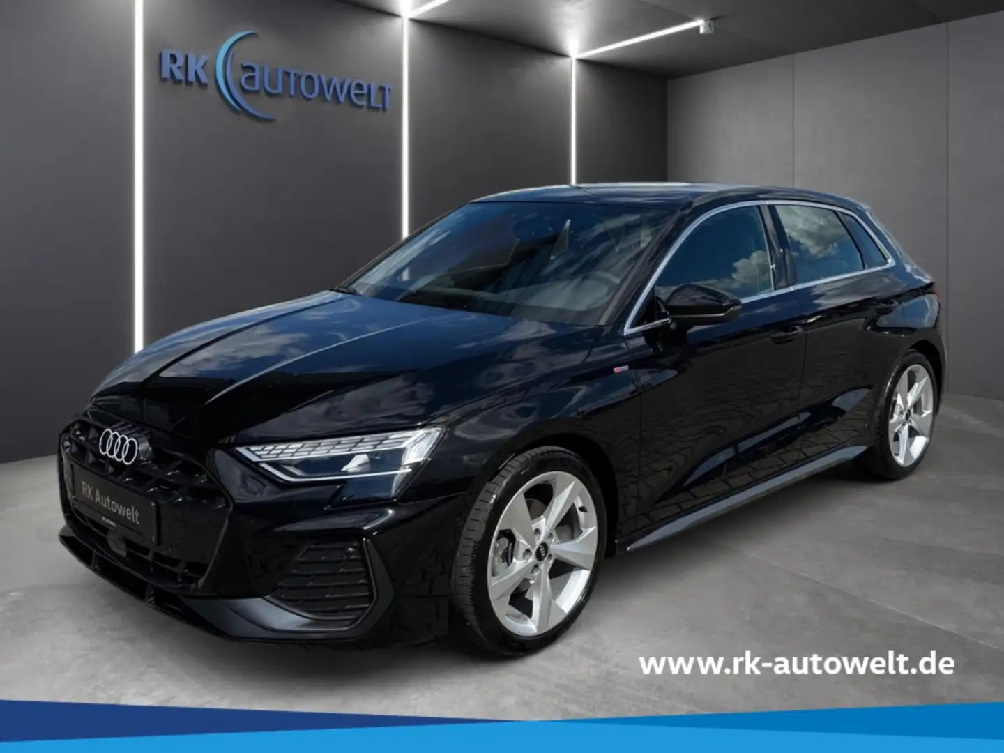 Audi A3 Sportback 35 TFSI S line Matrix AHK Pano Kam. ACC Negro - 1