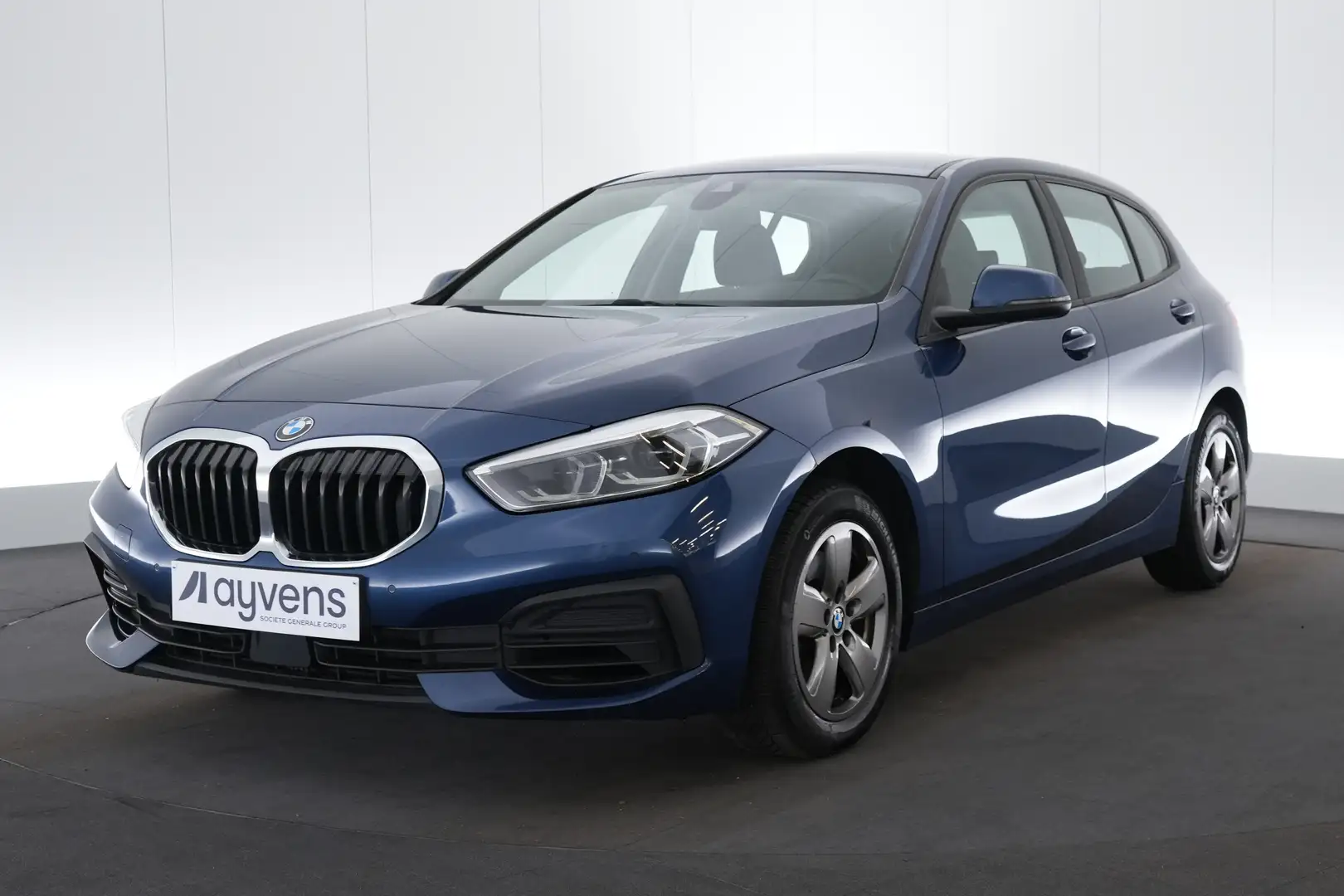 BMW 116 1 116iA Business LEDER/STOF LED GPS PDC Carplay Sp Azul - 2