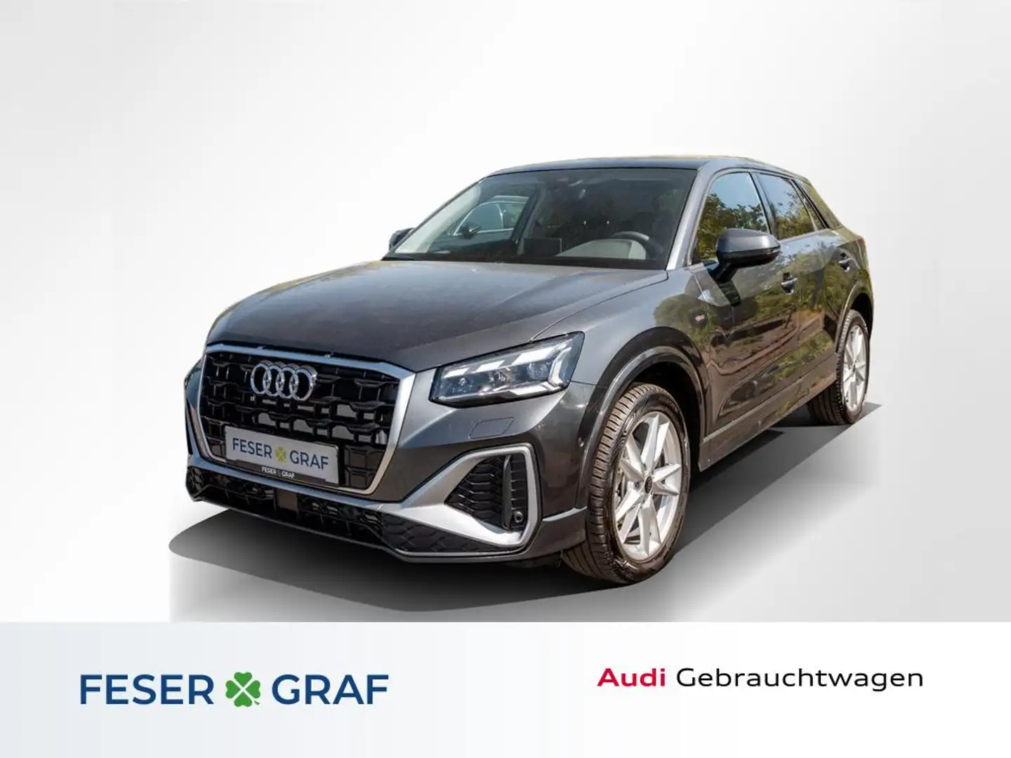 Audi Q2 35TFSI S tronic S line /Matrix/Navi+/Pano/Kamera Grau - 1