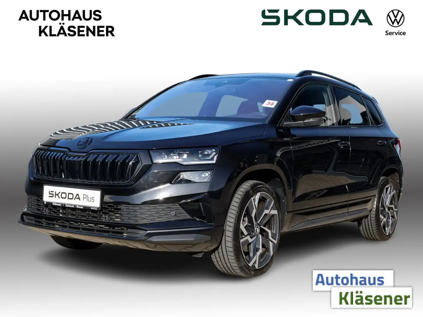 Skoda Karoq Sportline 1.5 TSI 110 KW DSG Schwarz - 2