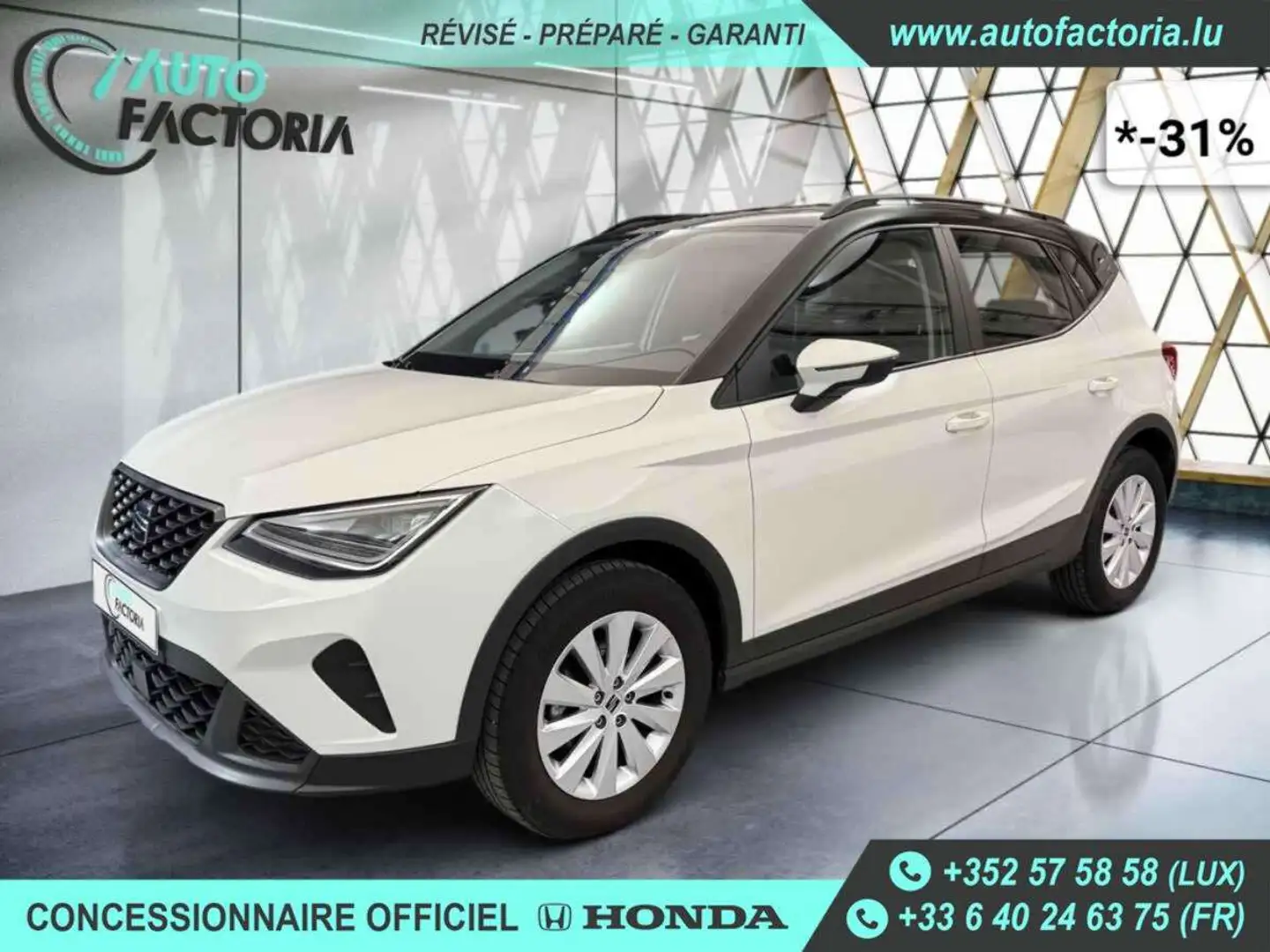SEAT Arona -31% 1.0 TSI 110cv +GPS+RADAR+FULL LED+Options Beige - 1