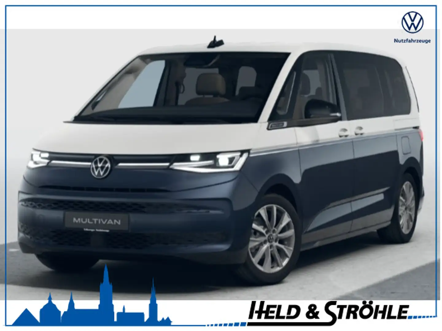 Volkswagen T7 Multivan T7 Multivan Style 1.5 eHybrid 4M LÜ 7S AHK NAVI Blu/Azzurro - 1