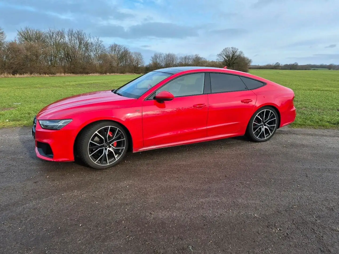 Audi A7 50 TDI quattro tiptronic Mild Hybrid Rouge - 2