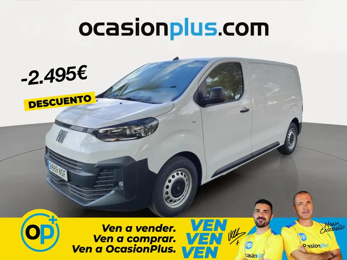 Fiat Scudo Furgón 1.5BlueHDI S&S L2 H1 88KW Blanco - 1
