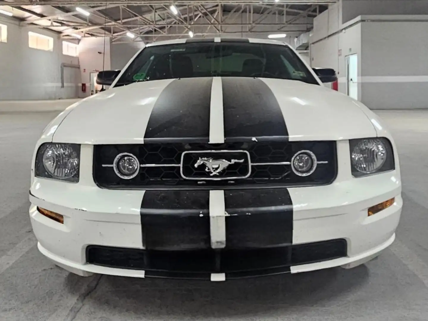 Ford Mustang V8 GT Premium Blanc - 1