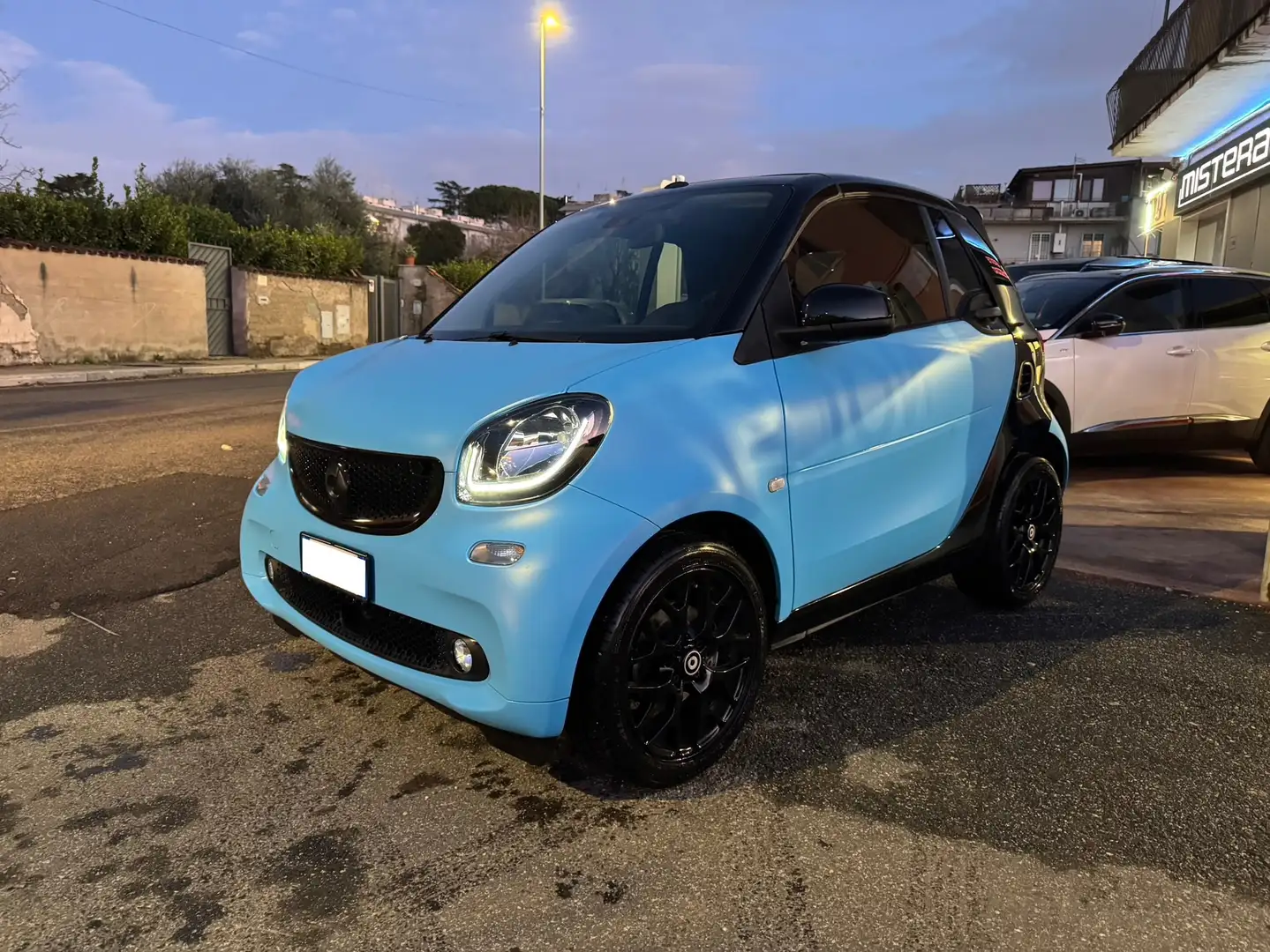 smart forTwo PREZZO REALE 2019 Cabrio Passion 90cv twinamic Blau - 1