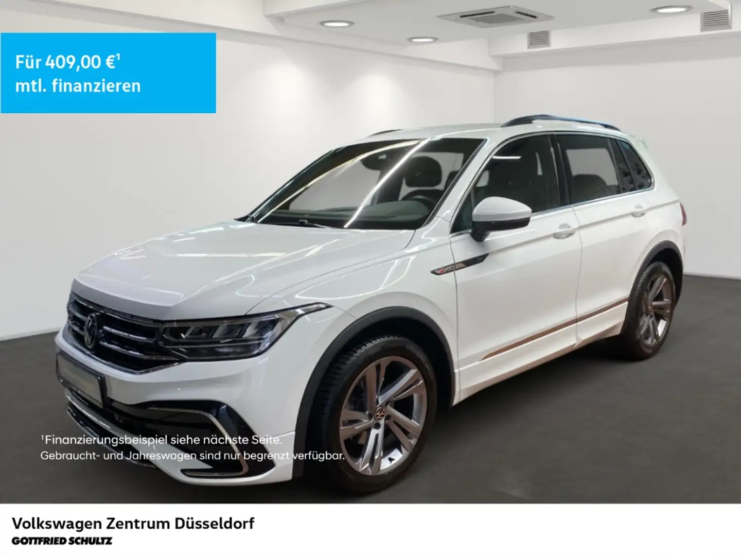 Volkswagen Tiguan 1.5 TSI DSG R-Line Rückfahrkamera Weiß - 1