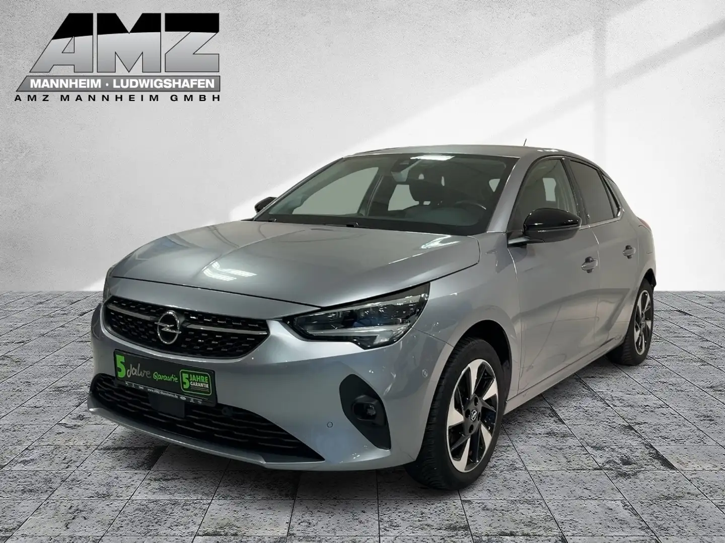 Opel Corsa F e Elegance FLA DynLi KAM KlimaA LM PDC Grigio - 2