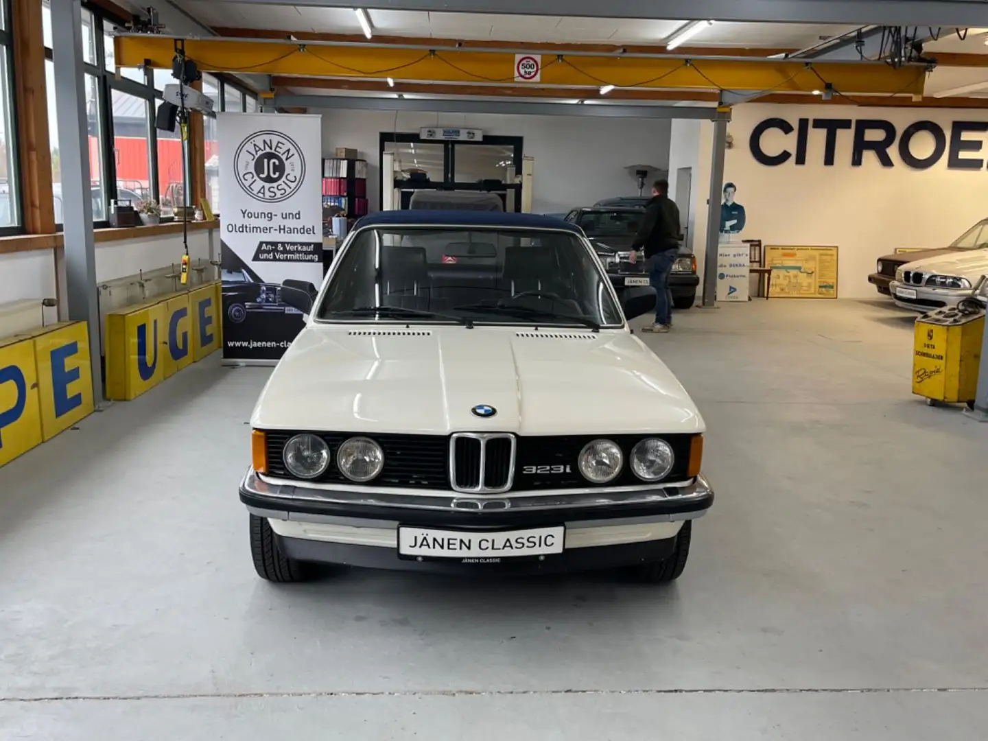 BMW 323 i BAUR CABRIO E21 3.HD LEDER BBS-ALU  TOP bijela - 1
