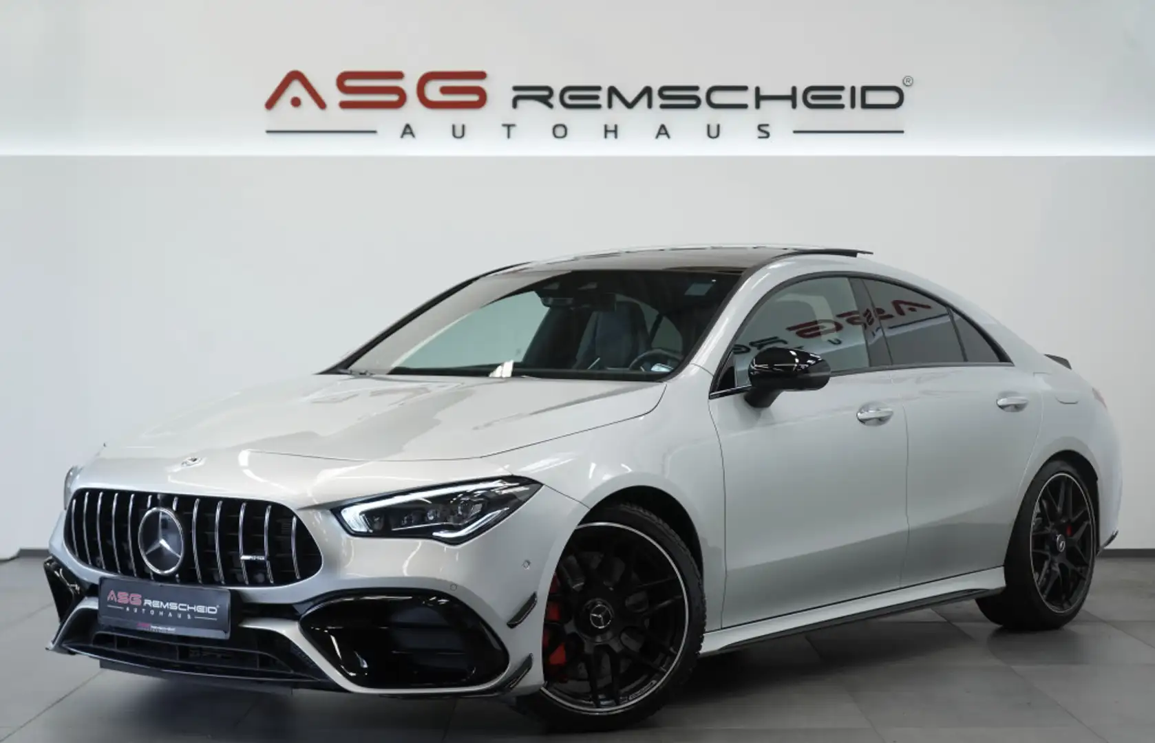 Mercedes-Benz CLA 45 AMG S 4M *1.H *19 *Schale *Pano *Aero-d Zilver - 1